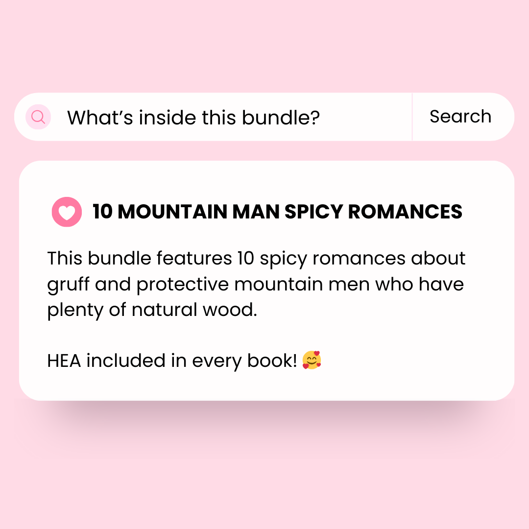 Big, Bearded & Bossy: 10 Book Mountain Man Spicy Romance Paperback Bundle