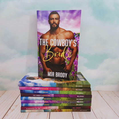 Protective Cowboys: 10 Paperback Mail Order Bride Spicy Romance Bundle