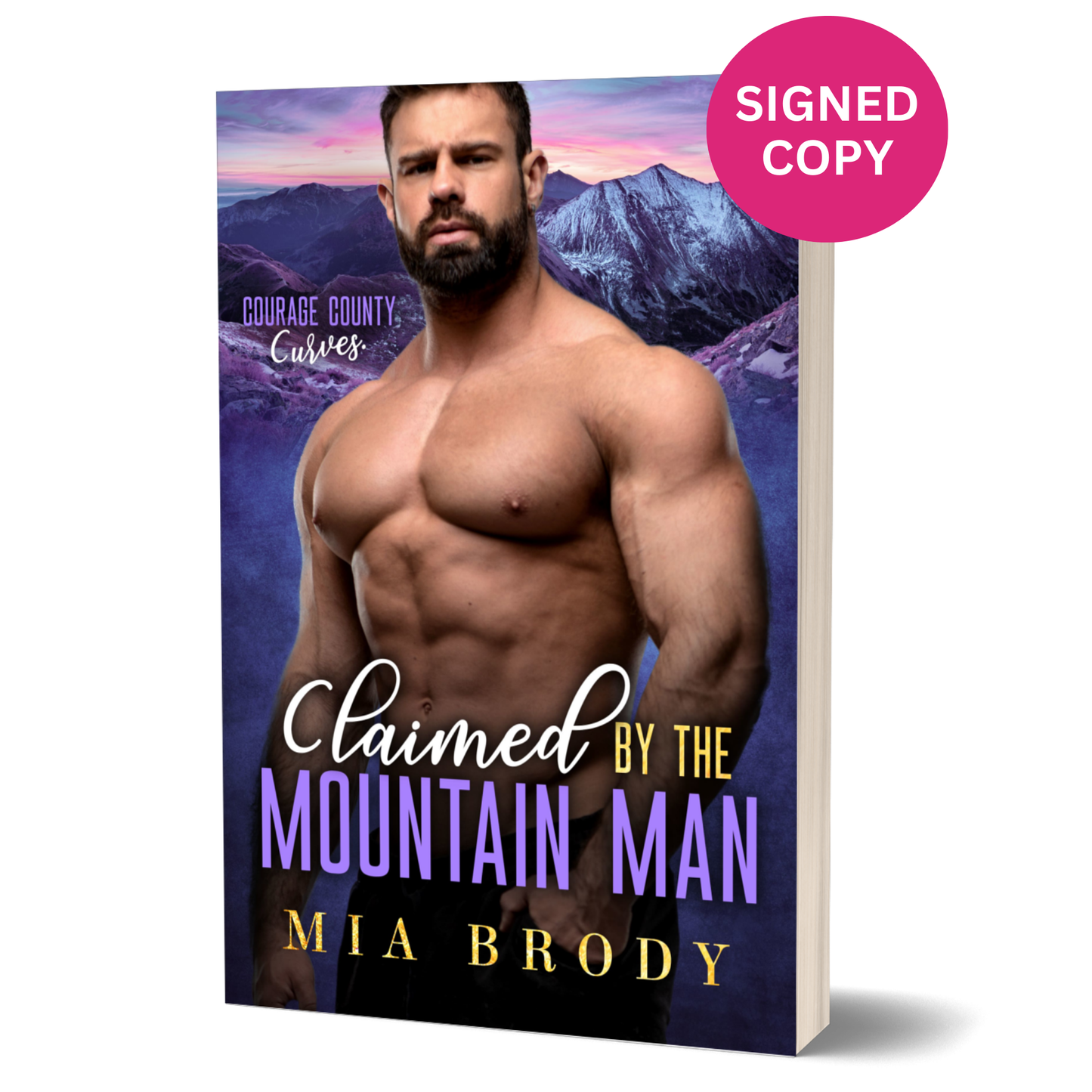 Claimed by the Mountain Man Signed Paperback